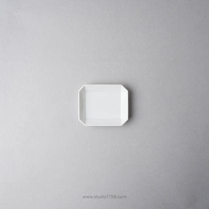 有田焼 スクエアプレート プレーン ホワイト / TY Square Plate Plain White