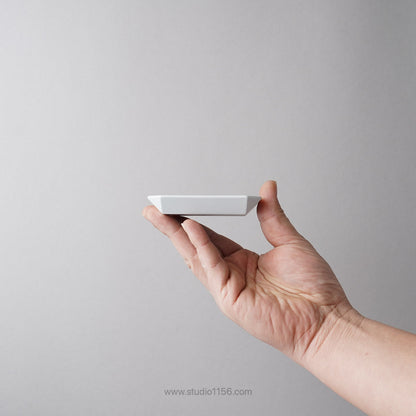 有田焼 スクエアプレート プレーン ホワイト / TY Square Plate Plain White