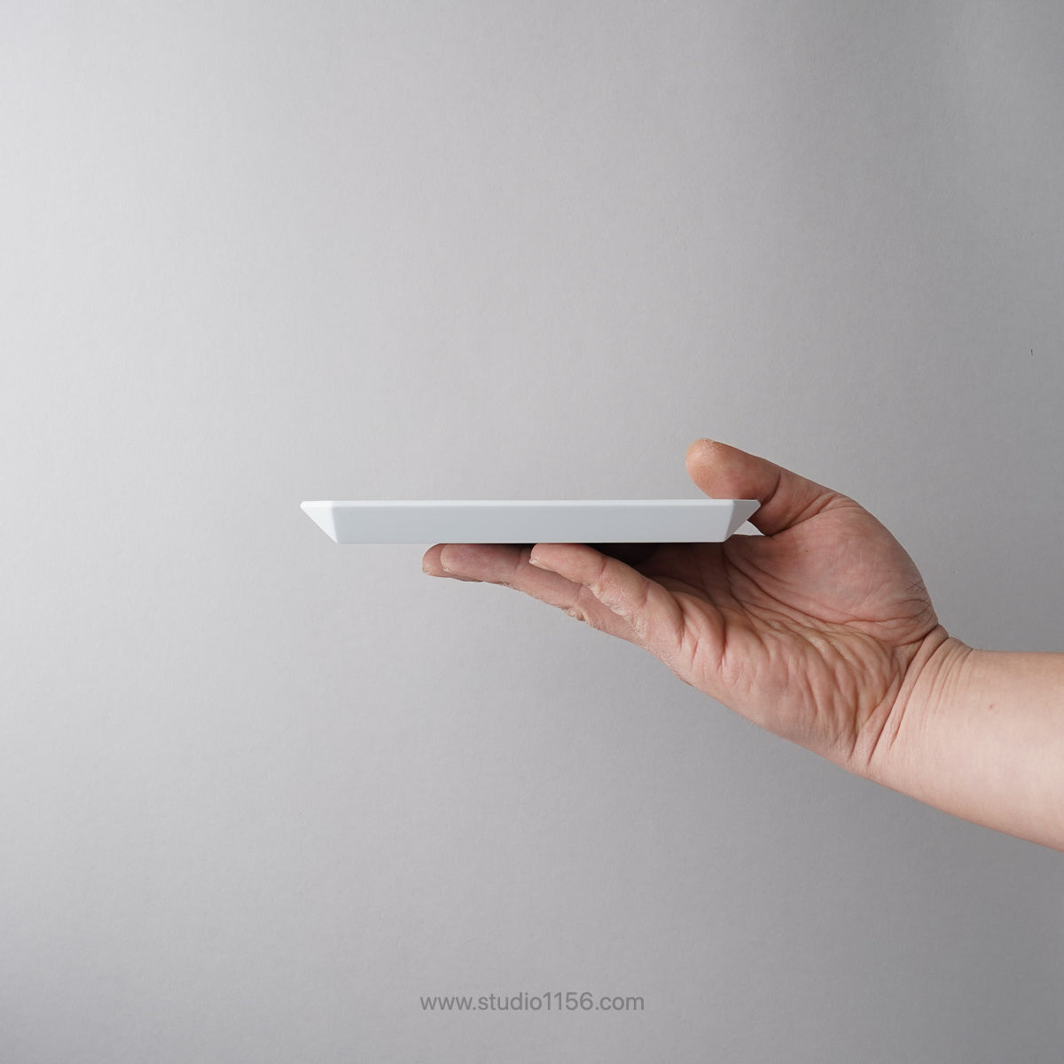 有田焼 スクエアプレート プレーン ホワイト / TY Square Plate Plain White