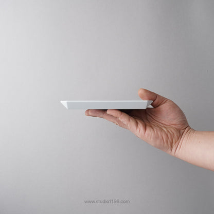 有田焼 スクエアプレート プレーン ホワイト / TY Square Plate Plain White