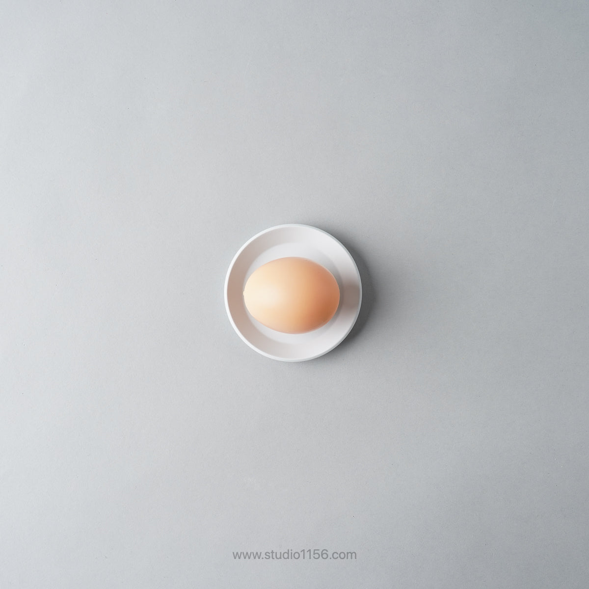 有田焼 ラウンドプレート グレー / TY Round Plate Plain Gray