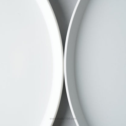 有田焼 ラウンドプレート グレー / TY Round Plate Plain Gray