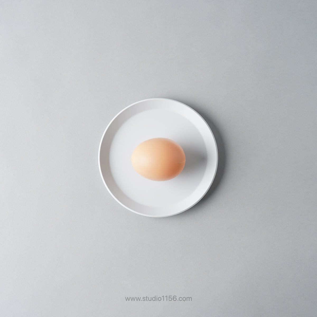 有田焼 ラウンドプレート グレー / TY Round Plate Plain Gray