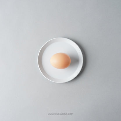 有田焼 ラウンドプレート グレー / TY Round Plate Plain Gray