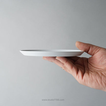 有田焼 ラウンドプレート グレー / TY Round Plate Plain Gray