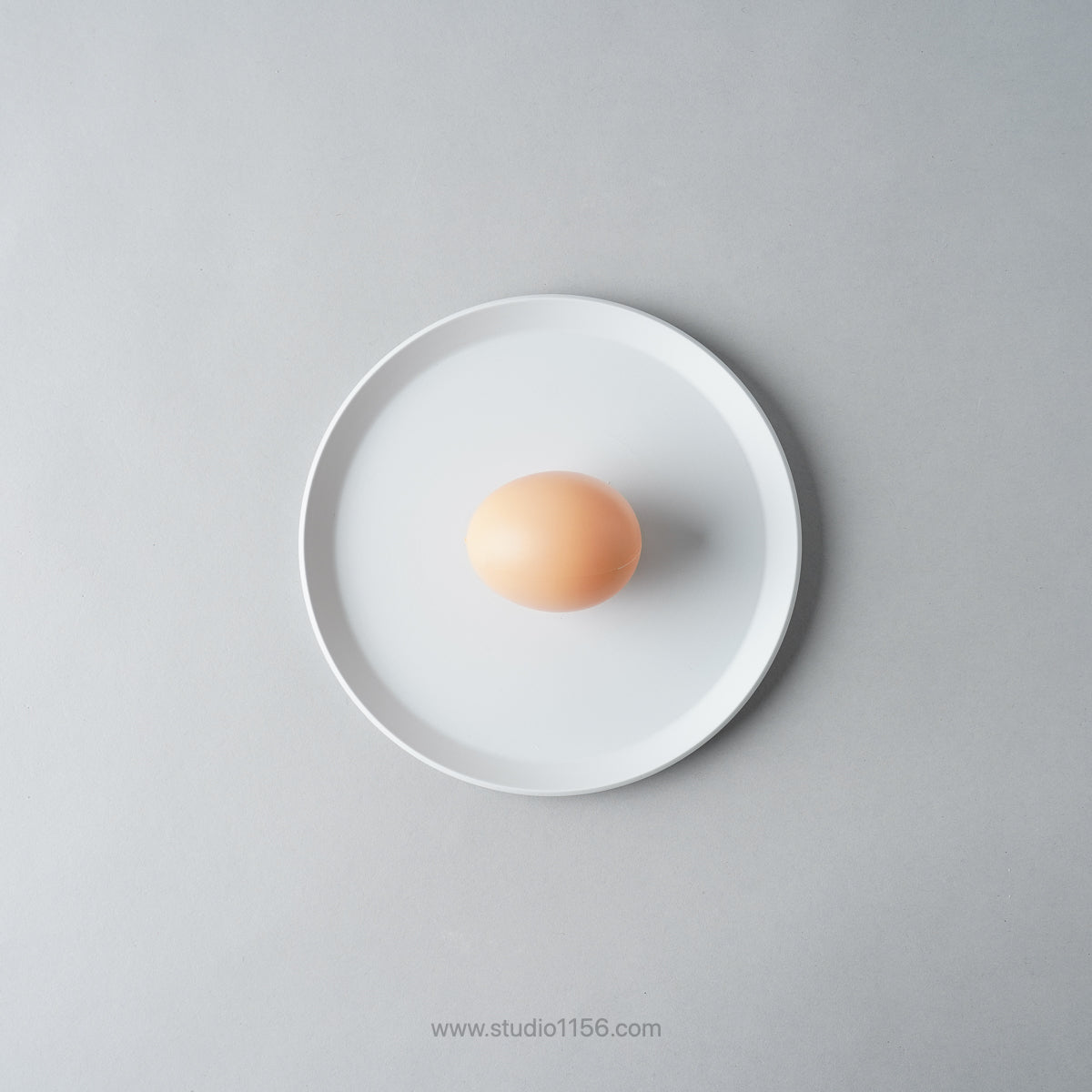 有田焼 ラウンドプレート グレー / TY Round Plate Plain Gray