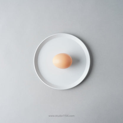 有田焼 ラウンドプレート グレー / TY Round Plate Plain Gray