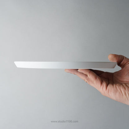 有田焼 ラウンドプレート グレー / TY Round Plate Plain Gray