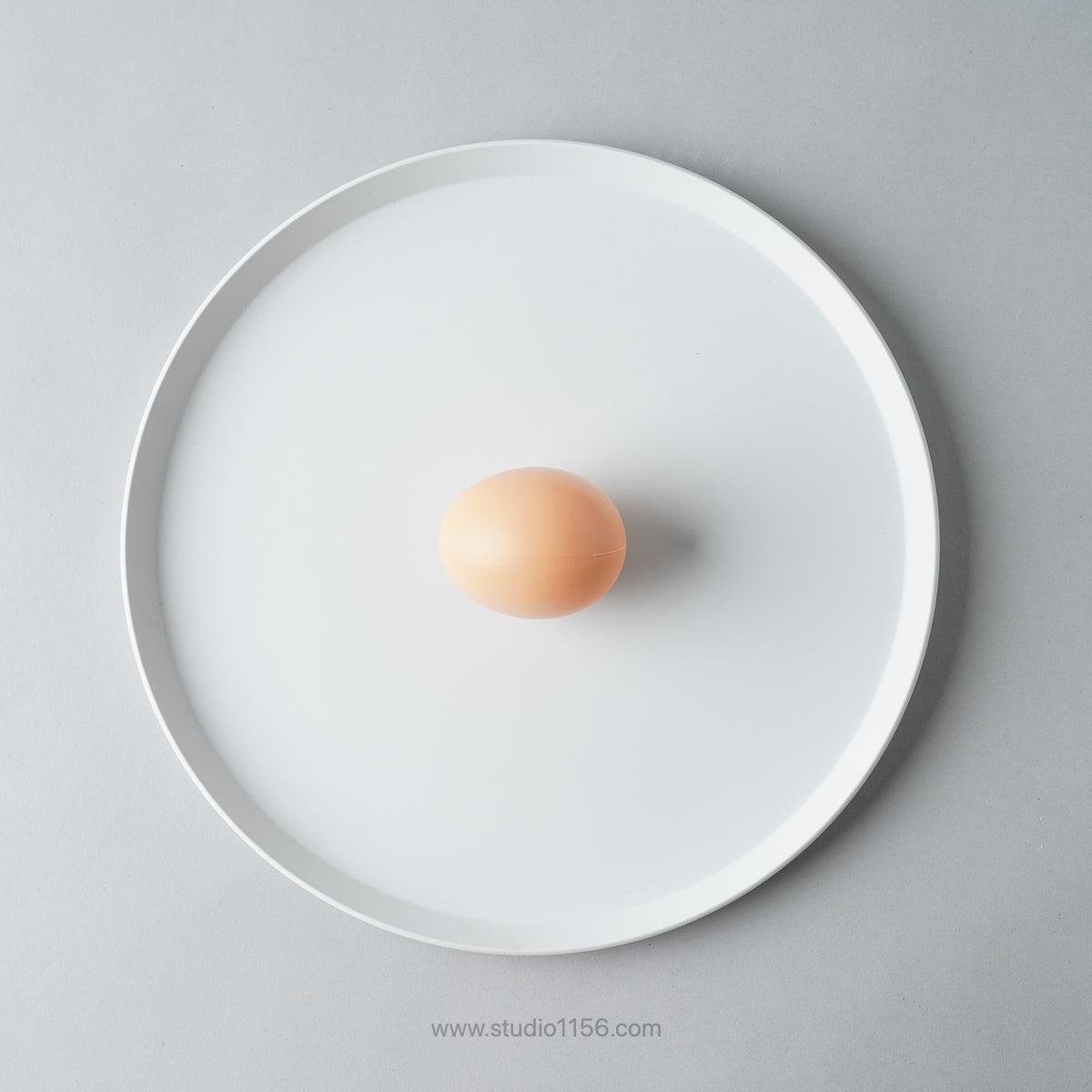 有田焼 ラウンドプレート グレー / TY Round Plate Plain Gray