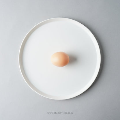 有田焼 ラウンドプレート ホワイト / TY Round Plate Plain White