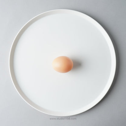 有田焼 ラウンドプレート ホワイト / TY Round Plate Plain White